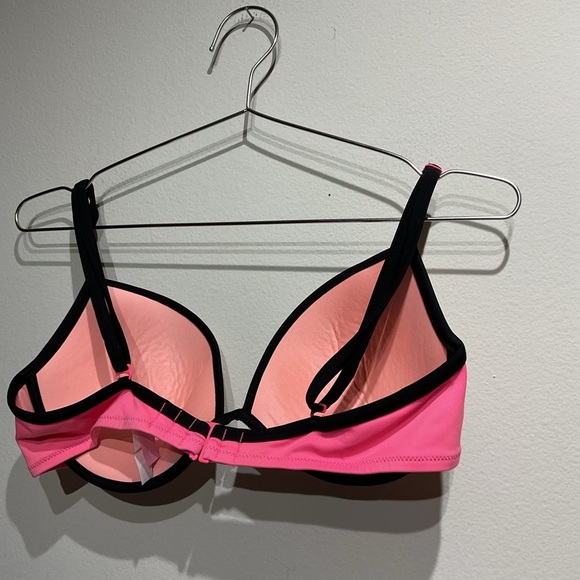 Victoria’s Secret Swim 36D Bring Pink Swim Top Y2K 2000’s Bathing Suit - Picture 7 of 10